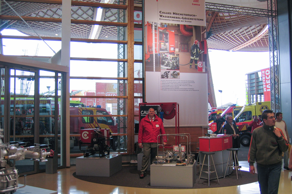 Messestand Callies Brandschutzsysteme GmbH