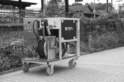 Mobiles Callies HDWN-Löschsystem