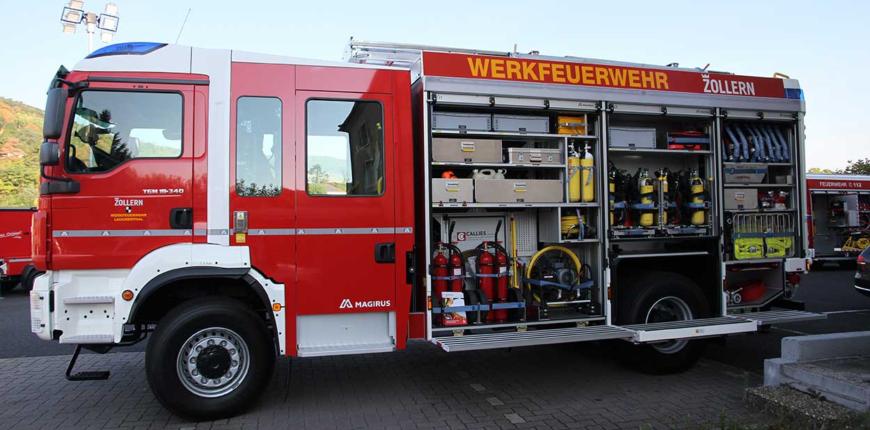 Callies fire truck  Magirus