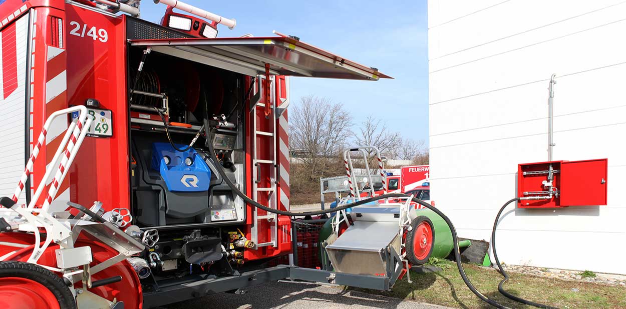 Callies fire truck Rosenbauer