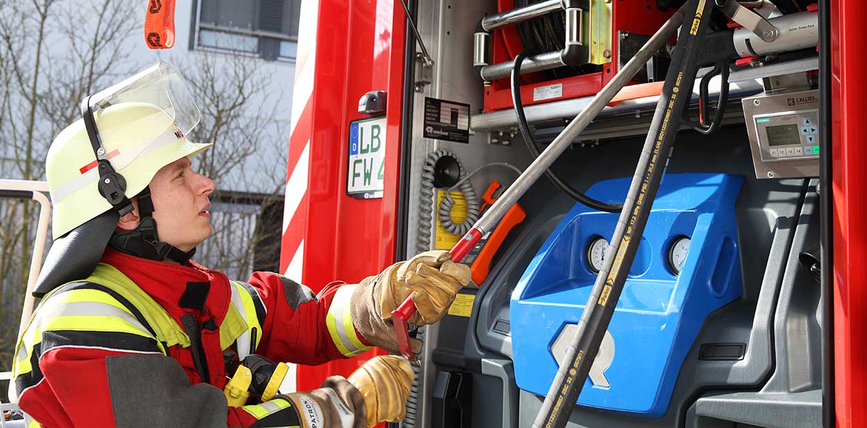 Callies fire truck Rosenbauer